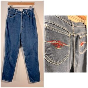 Out ‘n About Vintage Western Jeans Embroidered Back Pockets 26 Waist